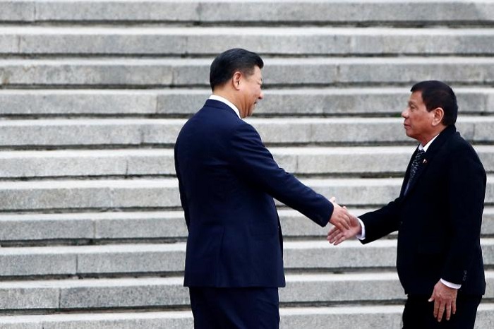 China`s Xi says hopes Duterte`s visit can improve ties with Philippines 